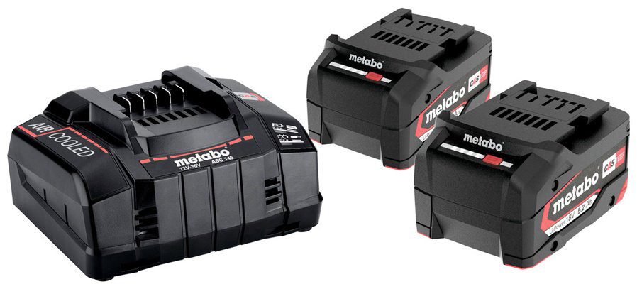 Аккумулятор Metabo Basic-Set 2 x 5.2 Ah 685051000 Li-Ion 18 В 5.2 Ач 2 шт