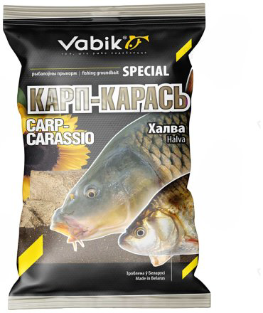Прикормка Vabik Special Карп Карась Халва Халва 1 кг купить,NaN
