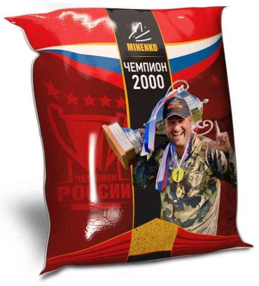 Прикормка MINENKO 3864 бисквит 0.75 кг