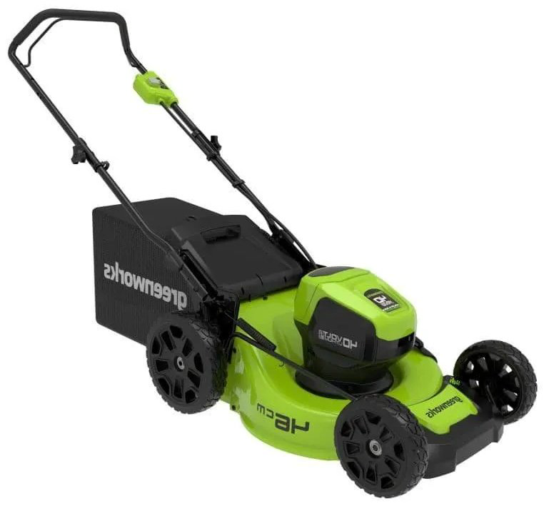 Газонокосилка колесная аккумуляторная Greenworks 2514407UB купить,NaN
