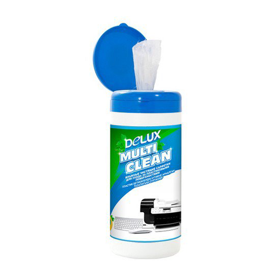 Салфетки влажные Delux Multi Clean 100 шт