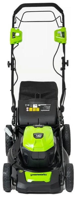 Газонокосилка колесная аккумуляторная Greenworks GD40LM46SPK4 (2506807UB) купить,0