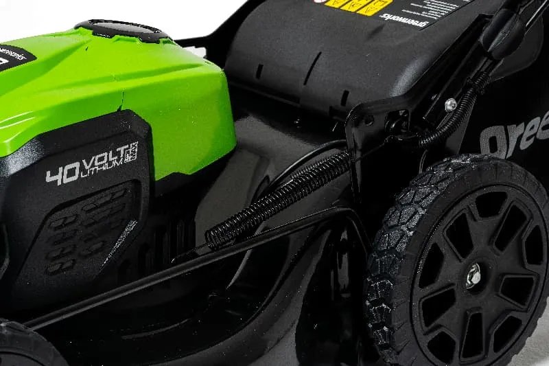 Газонокосилка колесная аккумуляторная Greenworks GD40LM46SPK4 (2506807UB) купить,0