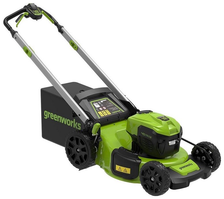 Газонокосилка колесная аккумуляторная Greenworks GD40LM48SPK4/2517407UB - ForteMarket Газонокосилка колесная аккумуляторная Greenworks GD40LM48SPK4/2517407UB купить,0