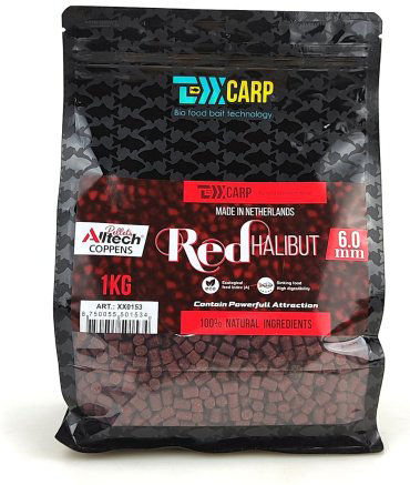 Прикормка TEXX Carp Coppens Red Halibut Red Halibut 1 кг купить,NaN