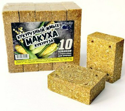 Прикормка ТРИ КИТА Макуха Кукуруза 10 шт 320g Кукуруза 0.32 кг