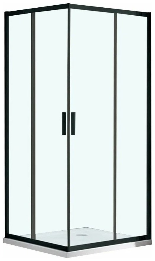 Душевое ограждение Vincea двухстенное Garda VSS-1G900CLB, 900х900х1900 мм - ForteMarket Душевое ограждение Vincea двухстенное Garda VSS-1G900CLB, 900х900х1900 мм купить,0