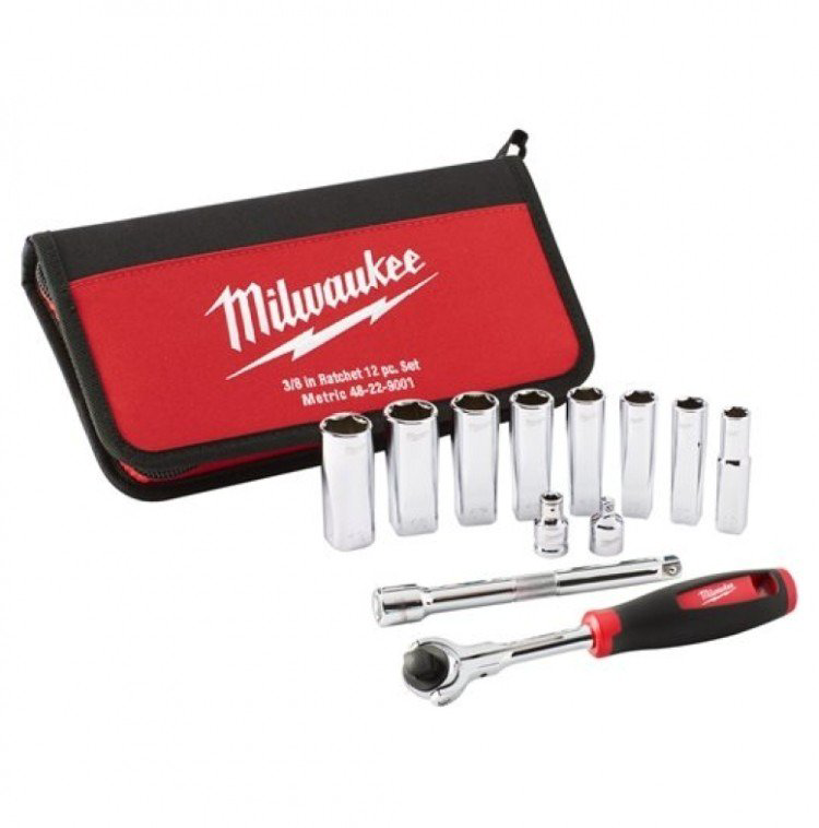 Набор инструментов Milwaukee 48229001 12 преметов