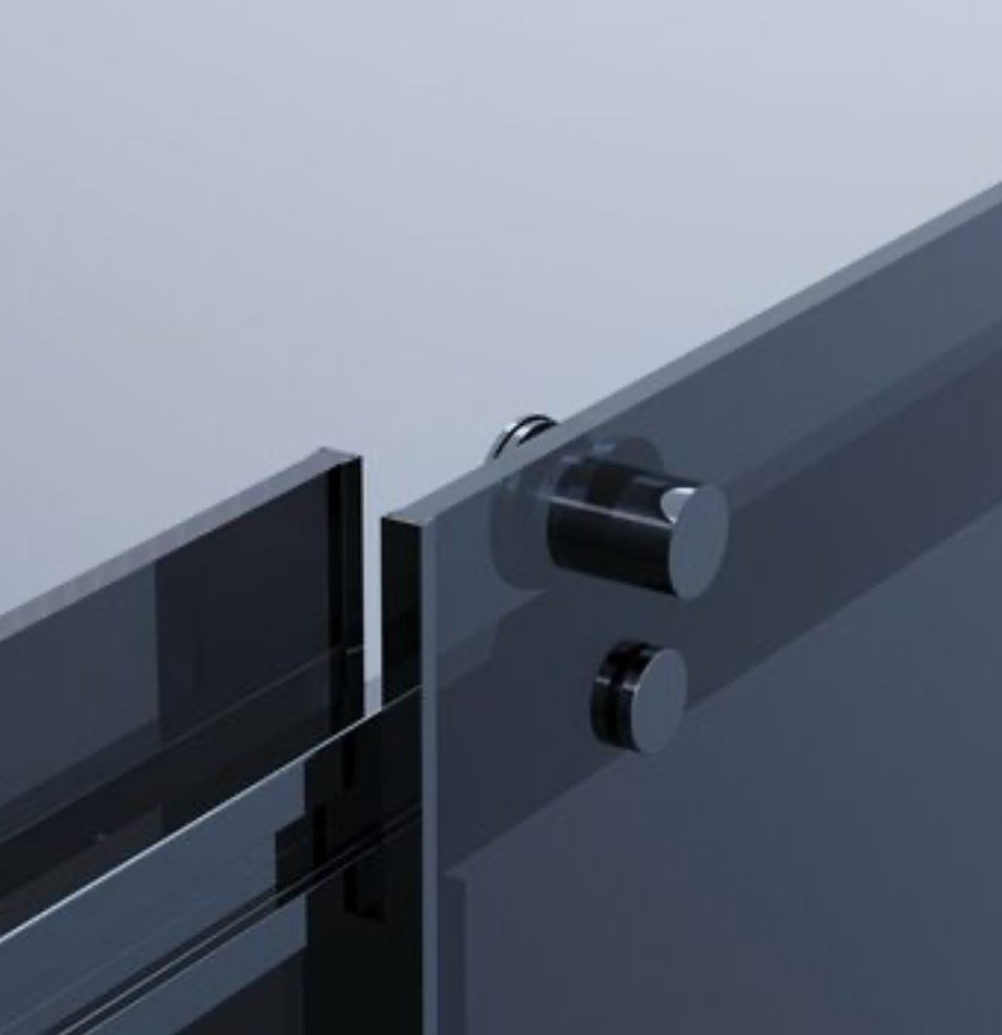 Душевое ограждение KABINKA.KZ двухстенное 19021102HX-80HX, 1300х2000 мм купить,NaN