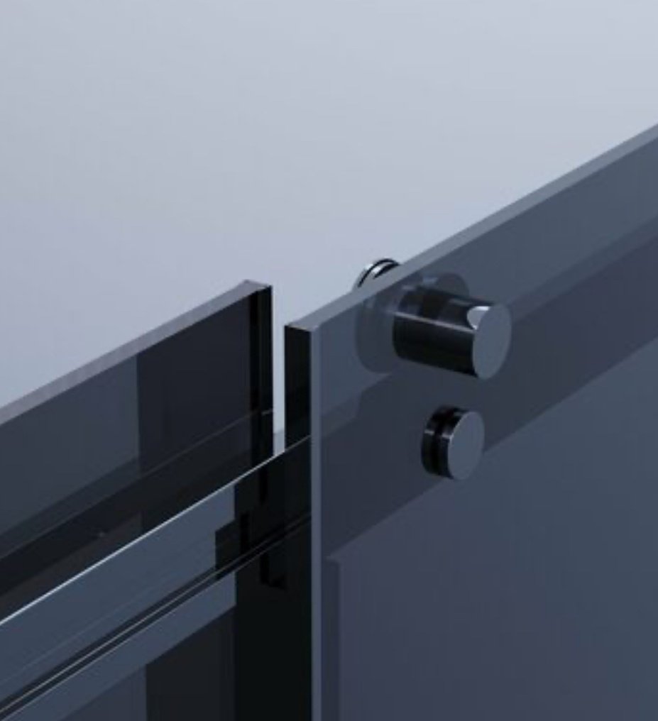 Душевое ограждение KABINKA.KZ двухстенное 19022202HBB-100HBB, 1300х2000 мм купить,NaN
