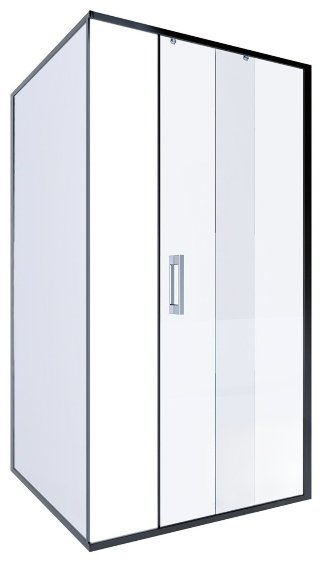 Душевое ограждение KABINKA.KZ двухстенное E1SC129T, 900х2000 мм