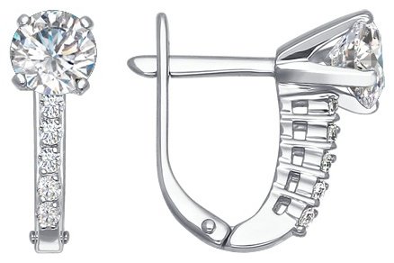 SOKOLOV 94020082 2.95 г серебро, фианит купить,NaN