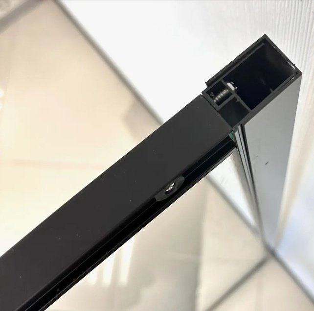 Душевое ограждение KABINKA.KZ двухстенное DS04Cb99L0T00.Gt-Black, 900х1900 мм купить,NaN