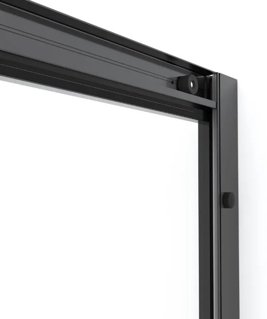Душевое ограждение KABINKA.KZ двухстенное DS04Cb99L0T00.Gt-Black, 900х1900 мм купить,NaN