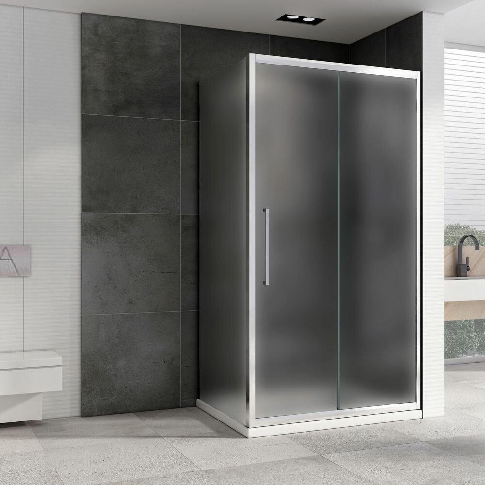 Душевое ограждение Abber двухстенное Schwarzer Diamant AG30150MH-S60M , 600х1950 мм купить,NaN
