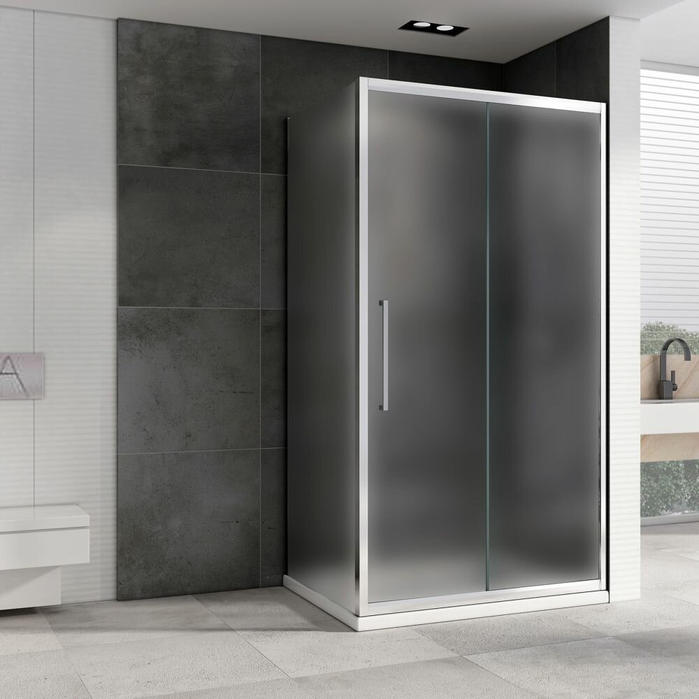 Душевое ограждение Abber двухстенное Schwarzer Diamant AG30150MH-S60M , 600х1950 мм купить,NaN