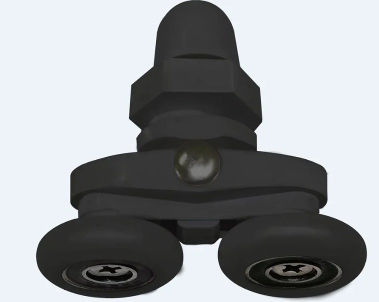 Душевое ограждение KABINKA.KZ двухстенное DS04CbV128L0Cl00.Gt-Black, 1200х1900 мм купить,NaN