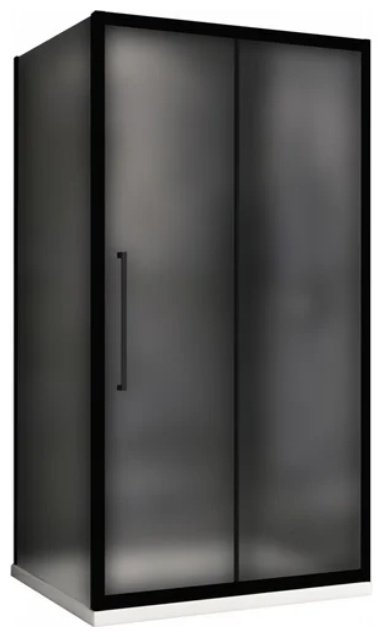 Душевое ограждение Abber двухстенное AG30100BMH-S80BM, 800х1950 мм купить,NaN