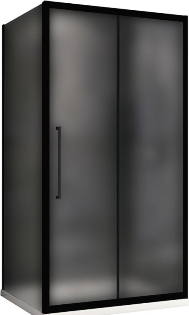 Душевое ограждение Abber двухстенное AG30160BMH-S80BM, 800х1950 мм