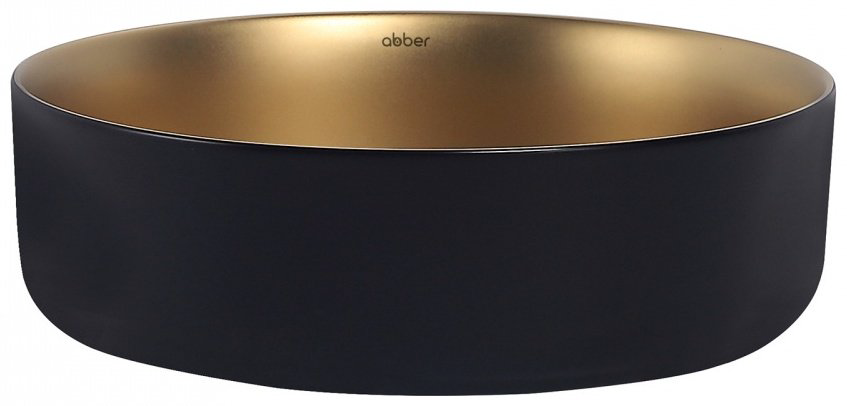 Раковина Abber Bequem AC2109BG накладная круглая 40 см, фаянс купить,149400