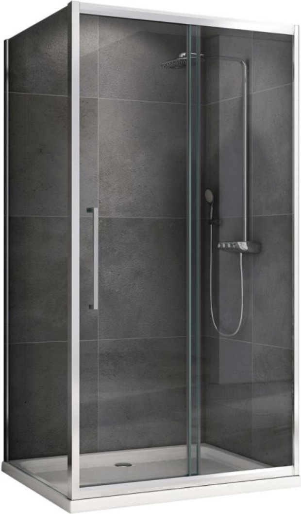 Душевое ограждение Abber двухстенное AG30100H-S60, 600х1950 мм купить,NaN