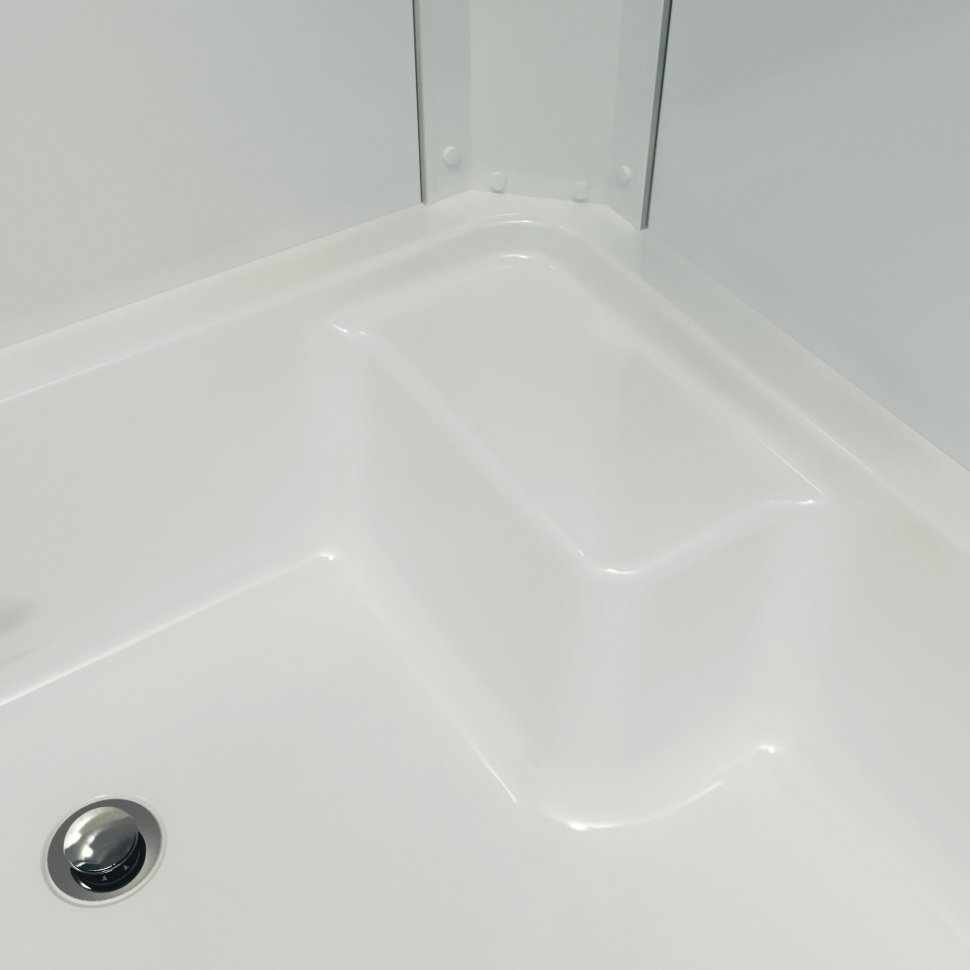 Душевое ограждение Triton двухстенное Коралл ПД18-КС51-E410CL/E450CL, 1200х800х2280 мм купить,0