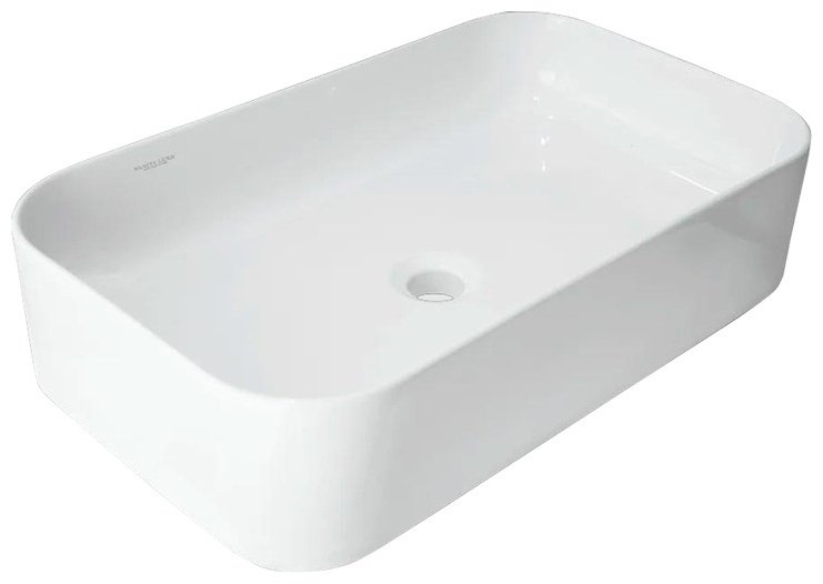 Раковина накладная 60 см Sanita Luxe WB.CT/Infinity/60-N.Slim/WHT.G/S1