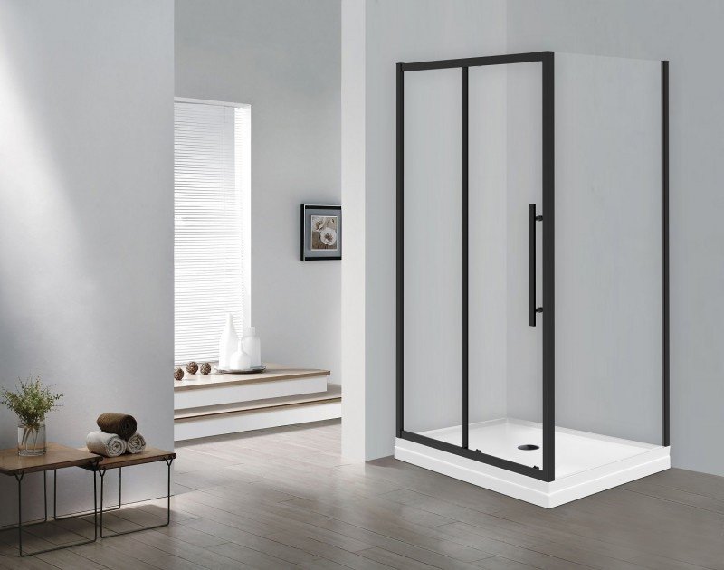Душевое ограждение ESBANO двухстенное ESF-128PS-B, 1200х1950 мм - ForteMarket Душевое ограждение ESBANO двухстенное ESF-128PS-B, 1200х1950 мм купить,0