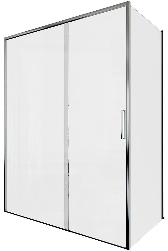 Душевое ограждение KABINKA.KZ двухстенное AE65-150x80-CT, 800х1900 мм купить,NaN