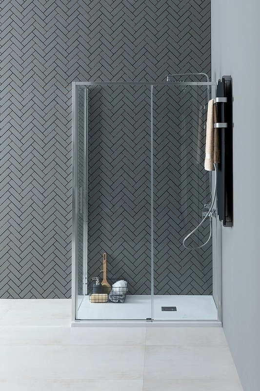 Душевое ограждение KABINKA.KZ двухстенное AE65-150x80-CT, 800х1900 мм