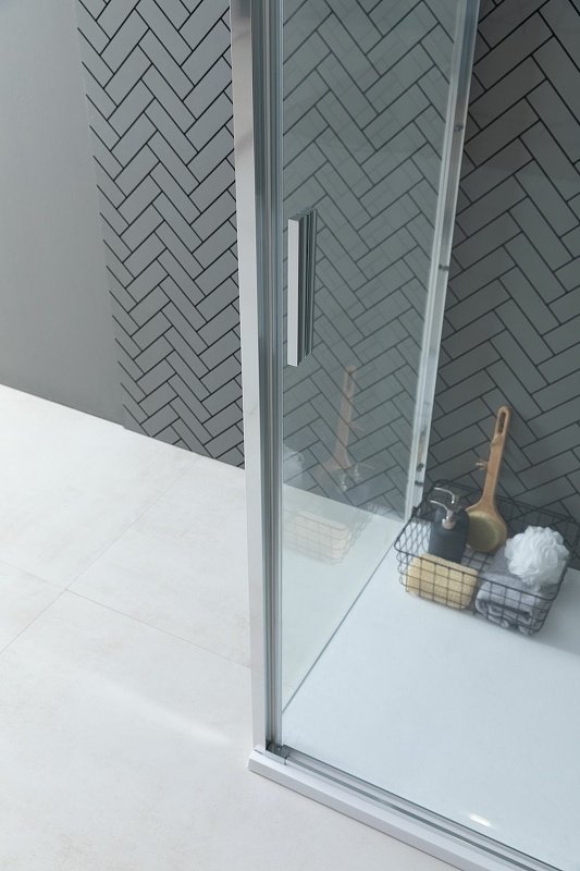 Душевое ограждение KABINKA.KZ двухстенное AE65-150x80-CT, 800х1900 мм