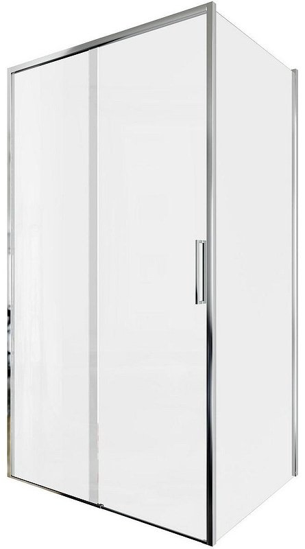 Душевое ограждение KABINKA.KZ двухстенное AE65-110x80-CT, 800х1900 мм
