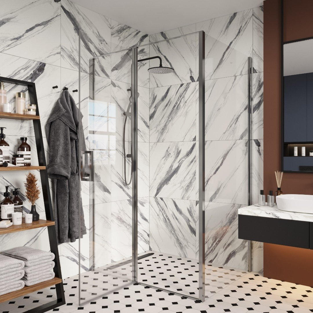 Душевое ограждение Cerutti SPA одностенное VICTORIA120 , 1200х1950 мм купить,NaN