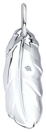 SOKOLOV 94031290-100604055 вес 3.47 г серебро, фианит купить,NaN