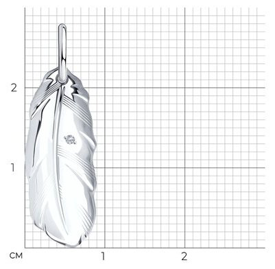 SOKOLOV 94031290-100604055 вес 3.47 г серебро, фианит купить,NaN