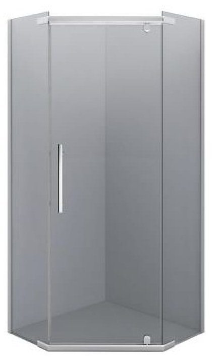 Душевое ограждение KABINKA.KZ одностенное E1PC90T, 900х2000 мм