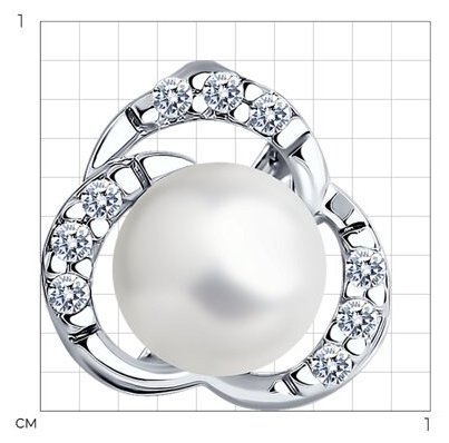 SOKOLOV SET-94033067_2_50 вес 3.06 г серебро, жемчуг купить,NaN