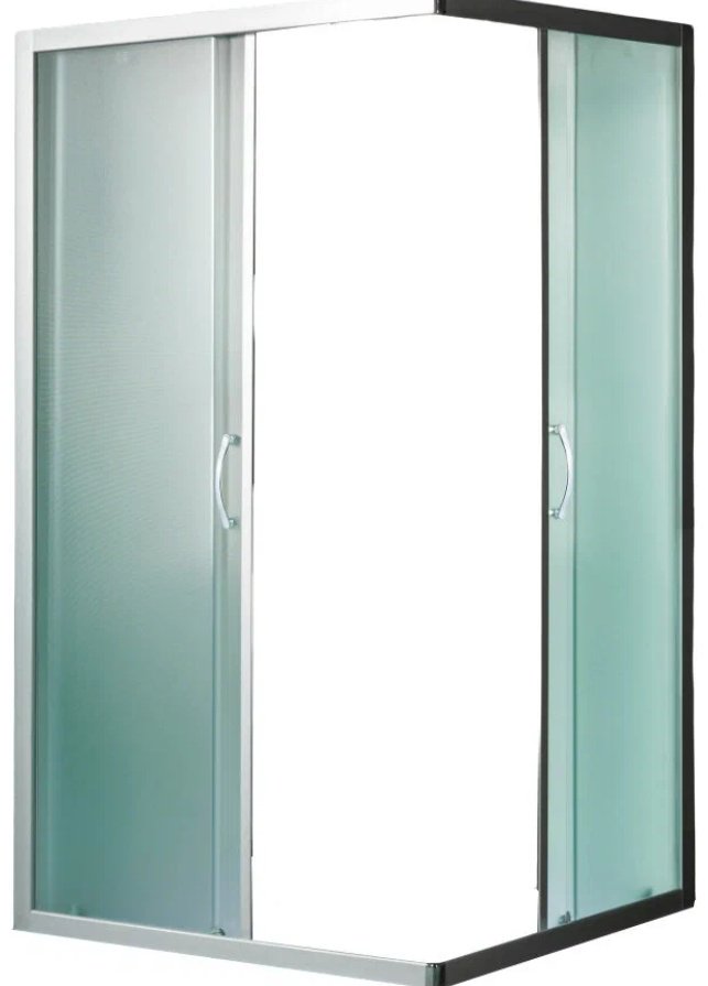 Душевое ограждение KABINKA.KZ двухстенное MORAVA XL 120/80/24 MT, 120х2090 мм