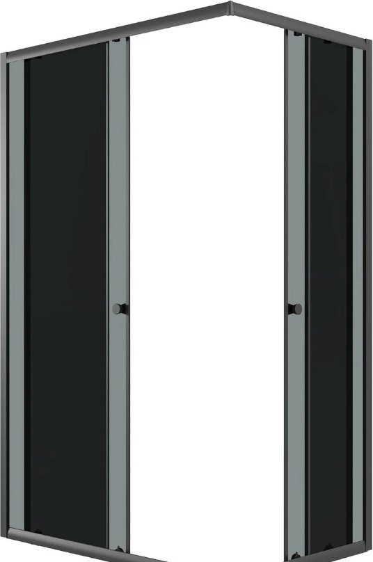 Душевое ограждение KABINKA.KZ двухстенное NG-1018-14QT, 975х1900 мм