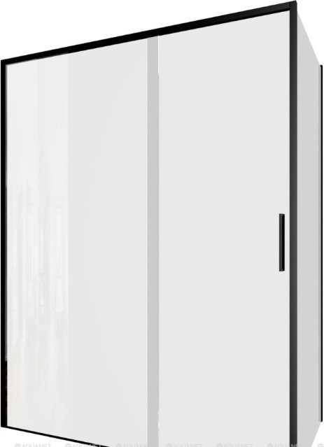 Душевое ограждение KABINKA.KZ двухстенное AE65-150x80-BT, 1500х1900 мм
