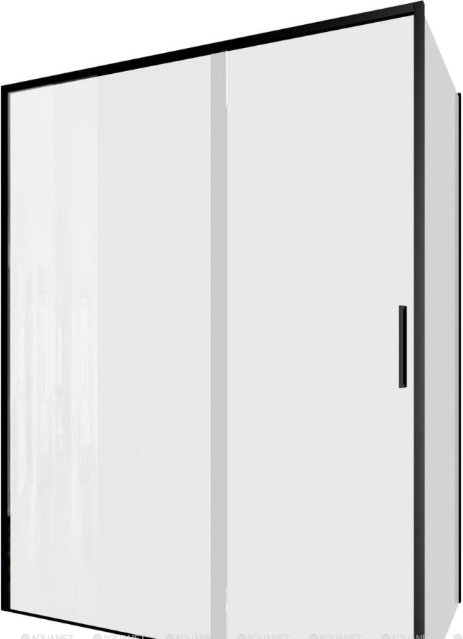 Душевое ограждение KABINKA.KZ двухстенное AE65-150x80-BT, 1500х1900 мм