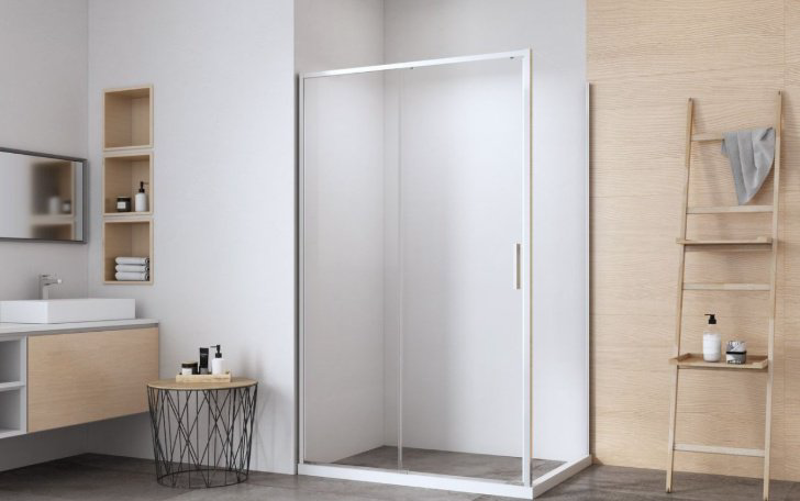 Душевое ограждение KABINKA.KZ двухстенное AE65-120x80-CT, 1200х1900 мм купить,NaN