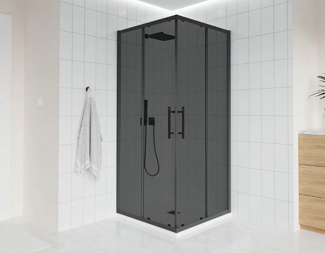 Душевое ограждение KABINKA.KZ двухстенное E3-B-10080-12-C9, 1000х1950 мм
