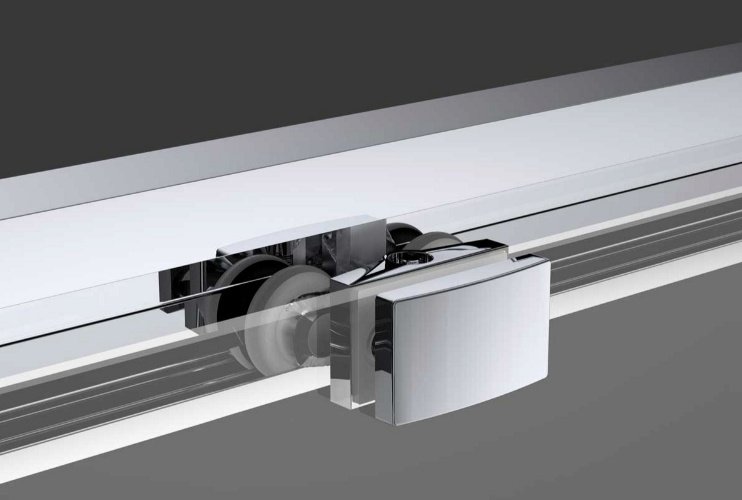 Душевое ограждение KABINKA.KZ двухстенное VSR-3SO9010CL, 1000х1950 мм купить,NaN