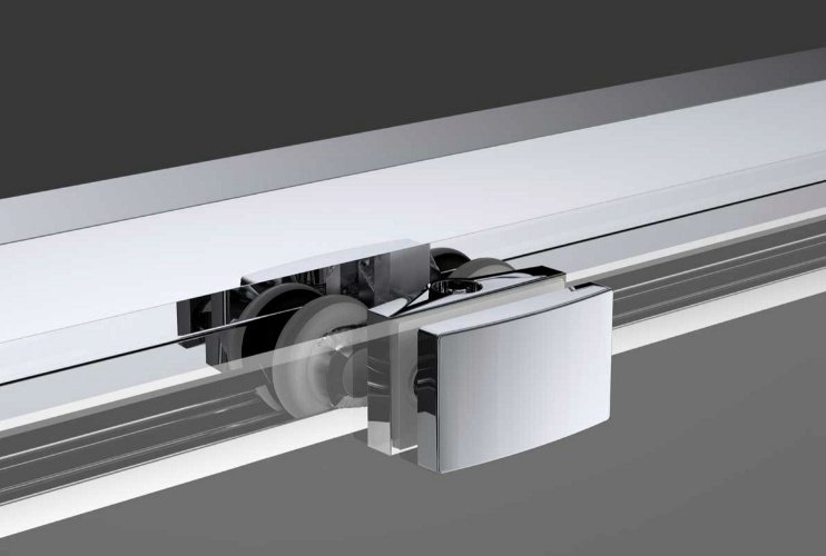 Душевое ограждение KABINKA.KZ двухстенное VSR-3SO9010CL, 1000х1950 мм купить,NaN
