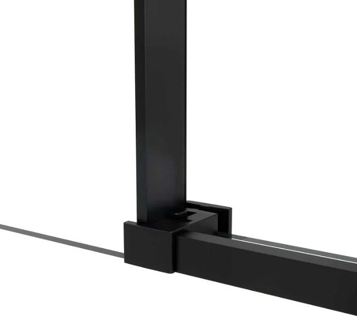Душевое ограждение KABINKA.KZ двухстенное VSR-1SS9015CLB, 1500х2000 мм купить,NaN