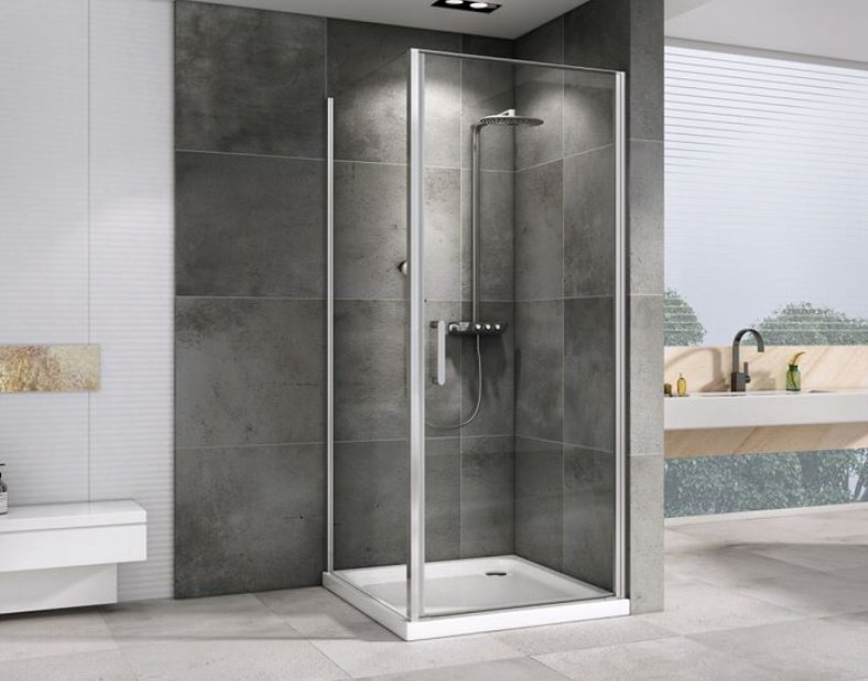 Душевое ограждение Abber двухстенное AG04100-S100, 1000х1950 мм купить,NaN