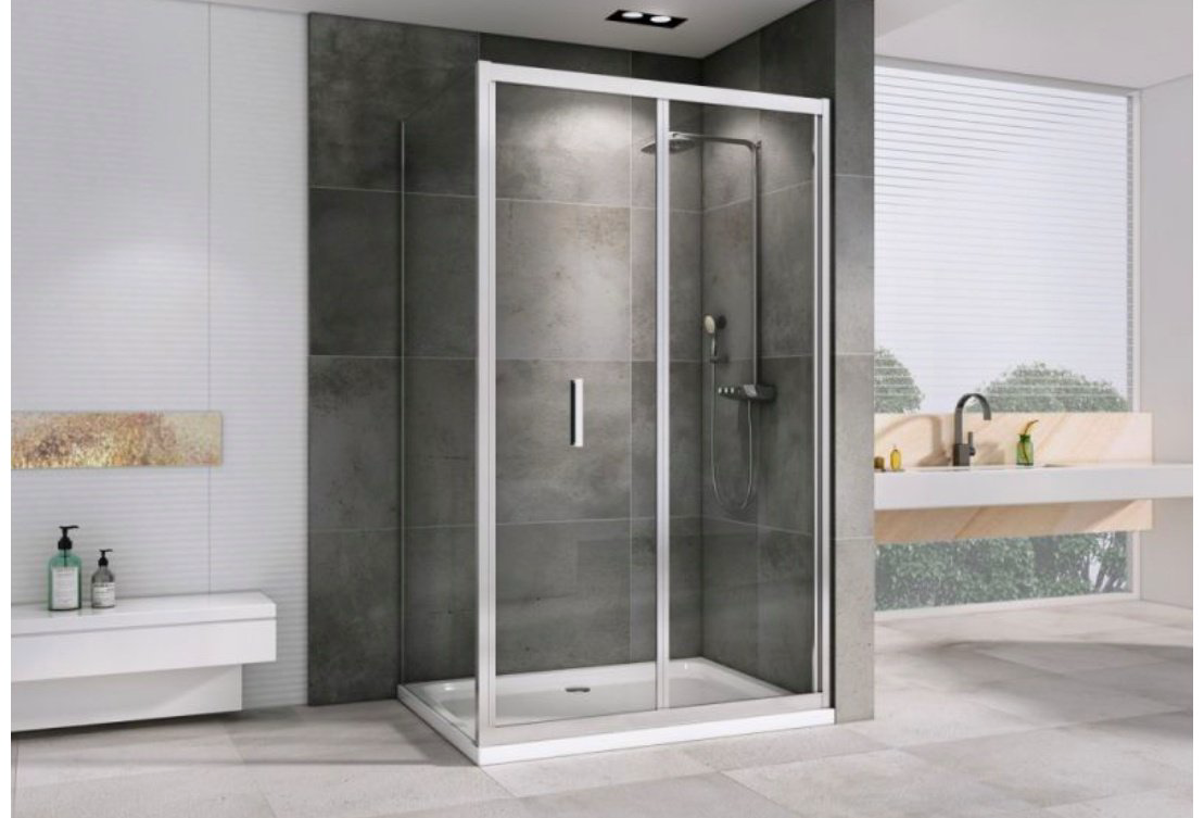 Душевое ограждение Abber двухстенное AG07090-S70, 700х1950 мм купить,NaN