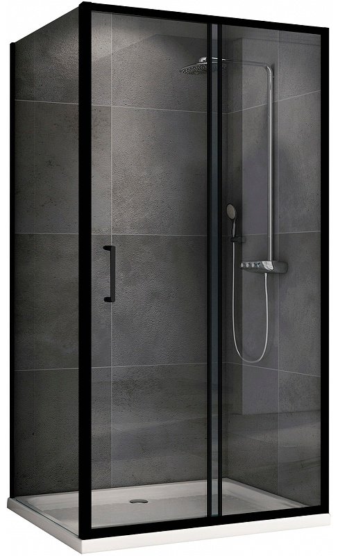 Душевое ограждение KABINKA.KZ двухстенное AG30140B5-S90B5, 1400х1900 мм