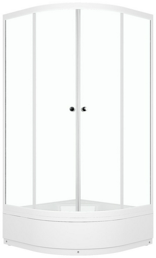 Душевое ограждение Domani-Spa двухстенное Delight 99 mid, 900х1950 мм